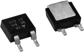 DTO25 Surface Mounted Power Resistor Thick Film Technology