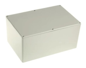 Obudowa ekranowana Szary, 222.2 x 146 x 106.5mm, RS PRO