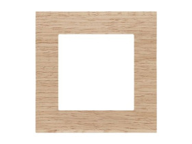 SIMON 55 Ramka 1 pojedyncza Nature dąb jasny TRN1/185 KONTAKT SIMON