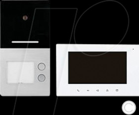 232 505 Video door intercom system for 2-family house, with access contr