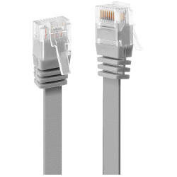 LINDY 47490 Network cable patch cable CAT 6 U/UTP 0.30 m Grey