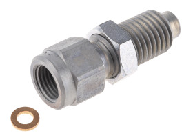 Adapter do manometru, SMA, Stal, 630 barów, G 1/4 żeńskie, M16 męskie