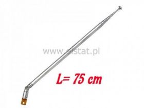 Antena radiowa N-1019. Długość 75cm