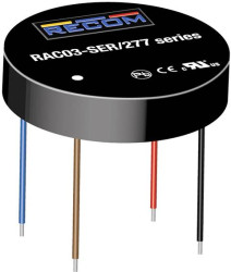 RECOM RAC03-12SER/277 Zasilacz AC/DC 12 V 3 W