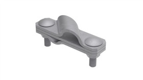 Złącze Krzyżowe Skośne Pręt-Pręt 3-Elem. Stal Ocynkowana Ogniowo 116.1 Og...