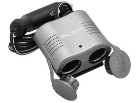 Rozgałęziacz gniazda zapalniczki 2 GNIAZDA + KABEL