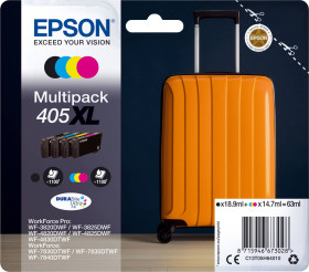 Epson 405XL opakowanie zbiorcze - 4 szt. - XL - czarny, żółty, cyjan, magenta