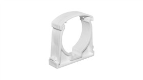 Uchwyt Zamykany Fi-28 Biały Opak:100Szt.