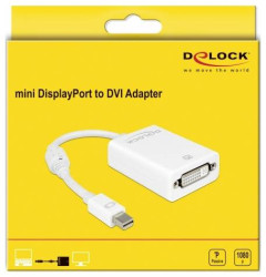 adapter Mini DisplayPort, DVI Delock 65129 65129