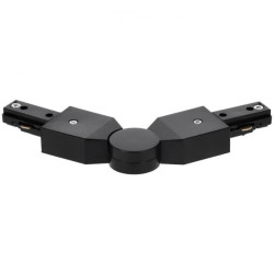 Łącznik przegubowy do szyny, MEVA PRO Flex Connector-B Black, czarny EDO777530 EDO