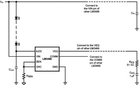 Multi-String LED current balancer for use with constant current power Supplies
