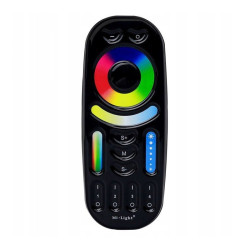 Pilot LED RGB/CCT RF Milight CZ RGB-W/ 4-strefa MI-LIGHT FUT092B czarny