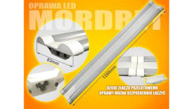 Oprawa Led Mordret 120Cm 40W 4000K Milky