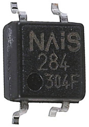 Przekaźnik półprzewodnikowy Montaż powierzchniowy 0,1 A Panasonic 400 V PhotoMOS SPST