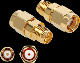 89977 Adapter RP-SMA plug &gt; RP-SMA jack