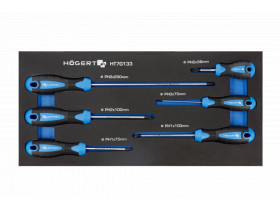 Zestaw wkrętaków PH 6 szt. wkład EVA HT7G133 HOEGERT