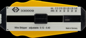 330009 Precision cable stripper: 0.12 - 0.40 mm