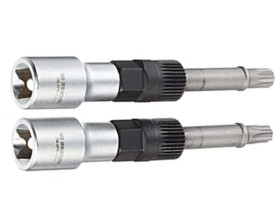 Końcówka wkrętaka XZN M8, M10 Facom napęd: 1/4 cala Kwadratowy 2 szt.