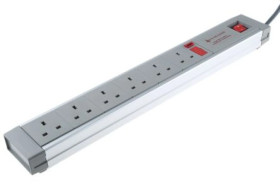 Przedłużacz 6-gniazd 230 V AC Typ G - brytyjski 2m 455343