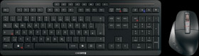 JD-8570DE-2 Keyboard and mouse set, Bluetooth/wireless, layout: Germany