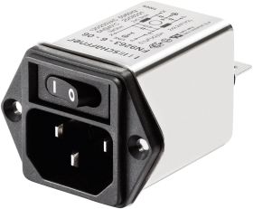 Schaffner FN 9263-1-06 FN 9263-1-06 Filtr sieciowy z gniazdem nie generującym ciepła 250 V/AC 1 A 5.3 mH (S x W) 46 mm x
