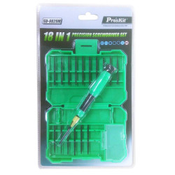 ZESTAW WKRĘTAKÓW PRECYZYJNYCH 18W1 PROSKIT SD-9829M