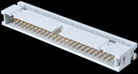 Box connector, 50-pin, IDC connector