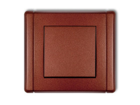 FLEXI Wyłącznik pojedynczy brązowy metalik 9FWP-1 KARLIK