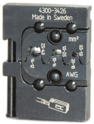 Zestaw matryc do zaciskania Timer bez uszczelki przewodu RS PRO 0.5mm²