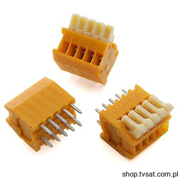 234-505 Connector PCB to Wire 5 Pin THT WAGO