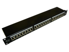 Patch panel STP kat.5e 24 porty LSA 1U ALANTEC - ALANTEC