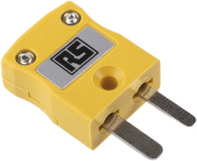 Złącze termoparowe Złącze termoparowe RS PRO do Termopara typu K Miniaturowe