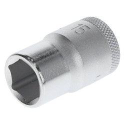 Gedore 6130880 Socket 1/2&quot; Hex 15 mm