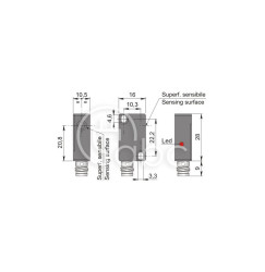 Czujnik indukcyjny SIP10-C2 NPN NC H1, SIP000075