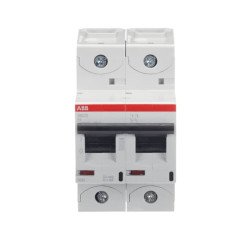 Wyłącznik nadprądowy MCB, Typ K, 2-biegunowy, 6A, 240V, ABB, S800S