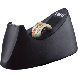tesa 53917-00000-00 Desk Tape dispenser Black non-slip includes tape