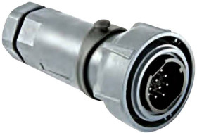 Bulgin PXP7010/03S/ST/1315 Złącze okrągłe złącze, proste Seria: Buccaneer 7000 Łączna ilość styków: 2 + PE 1 szt.