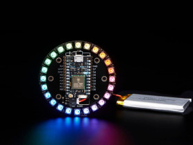 Adafruit Particle/Spark NeoPixel Ring Kit - 24 NeoPixels [Discontinued]