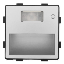 Moduł - Lampka schodowa podłogowa z czujką ruchu - szary, Tawoia Glass