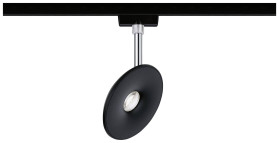 Lampa do systemu szynowego, wysokonapięciowego Paulmann Spot Sphere 96802 LED 680 lm czarny (matowy)