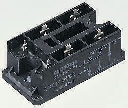 Mostek prostowniczy sterowany 30A 1200V Semikron Danfoss Moduł SCR 0.32kA SEMIPONT®1