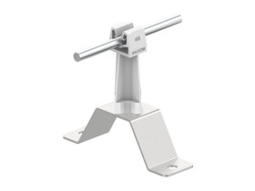 Uchwyt przykręcany H=7cm Z-zatrzask /OH/ szary AN-11W/OH/S C282176 AN-KOM