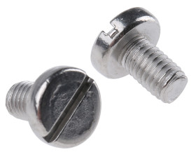 Śruby maszynowe M5 łeb z łbem walcowym soczewkowym Stal nierdzewna długość 8.0mm skok 0.80mm