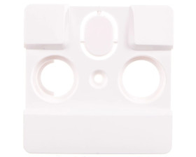 NILOE Plakietka do gniazd telewizyjnych biały 764567