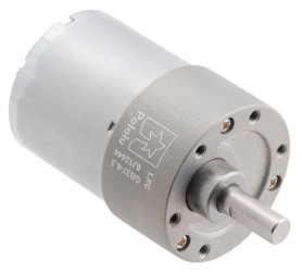 Pololu 6.3:1 Metal Gearmotor 37Dx50L mm 12V (Helical Pinion)