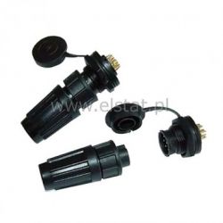 Złącze hermetyczne, 4 PIN ( kpl.) SP1610