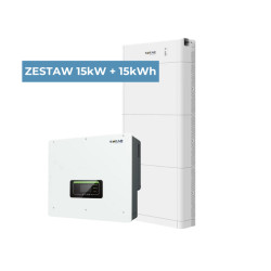 Zestaw fotowoltaiczny PV 15kW + 15kWh falownik z magazynem energii SOFAR