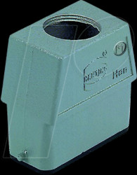 19 20 010 0446 Grommet housing, size 10 A, straight