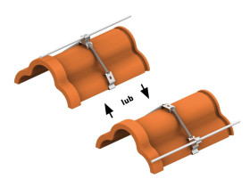 Uchwyt gąsiorowy sprężynowy EasyM /OH/ AN-153EM/OH/ D283340 AN-KOM