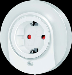 ÖED012 LED night light, 21 lm, white, plug adapter